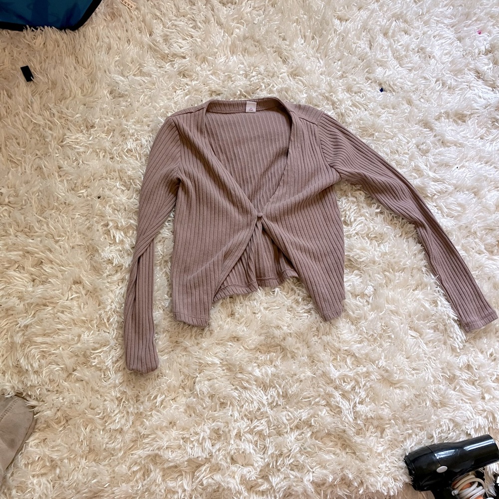 Cute purple pull over
